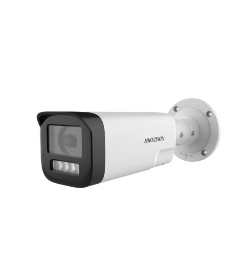 Hikvision DS-2CE19K0T-LXTS Turbo 8.0 bullet 3K audio 2 vías y sirena IR 80 m 6 mm