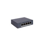 Hikvision DS-3E0505-O Switch Gigabit de 5 puertos 1000 Mbps metálico