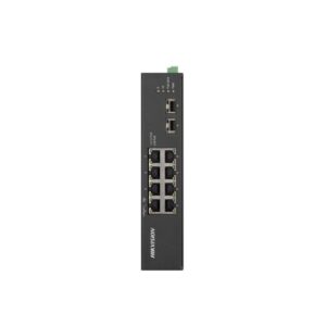 Hikvision DS-3T0510HP-E/HS Switch industrial 8 puertos PoE