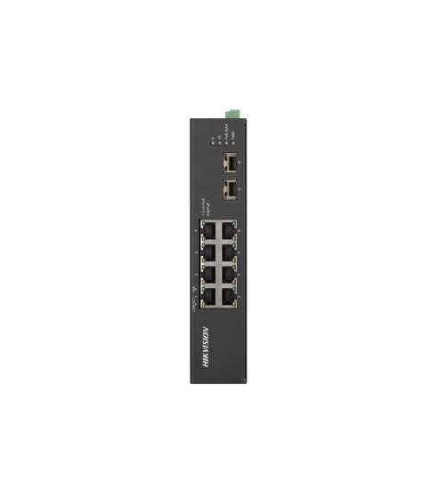 Hikvision DS-3T0510HP-E/HS Switch industrial 8 puertos PoE