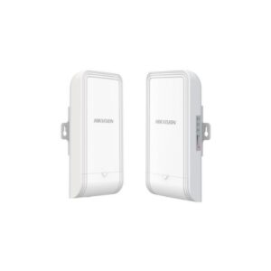 Hikvision DS-3WF02-5AC/D Kit bridge inalámbrico exterior 5 GHz 867 Mbps 1-5 km, 2 x 10/100 Mbps RJ45 puertos (direcciona