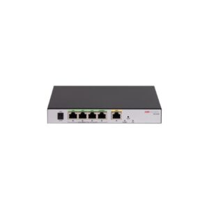 Hikvision DS-3WG105GP-SI Router PoE 5 puertos 60W / 1 puerto WAN Gigabit / 4 puertos LAN PoE Gigabit con 1 puerto conmut