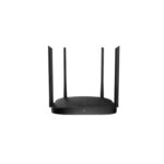 Hikvision DS-3WR12GC-E Router WiFi 5 doble banda AC1200 10/100/1000 Mbps, 1 puerto WAN y 3 puertos LAN