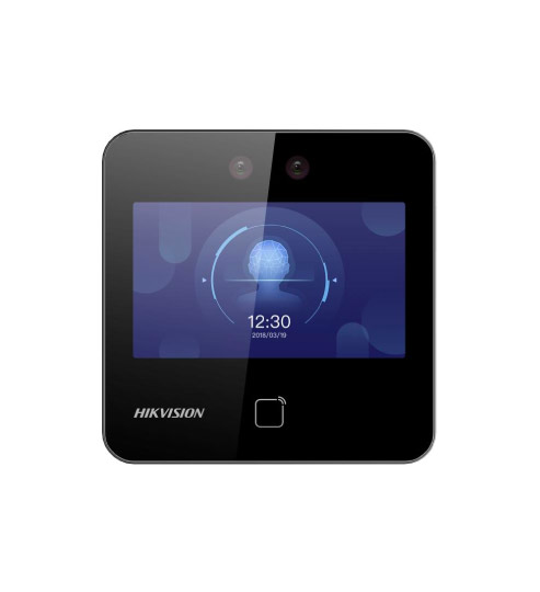 Hikvision DS-K1T343EX terminal de acceso y asistencia facial, 1,500 rostros, tarjetas EM y audio bidireccional