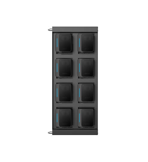 Hikvision DS-MDS003-E Cargador x 8 puertos para bodycam