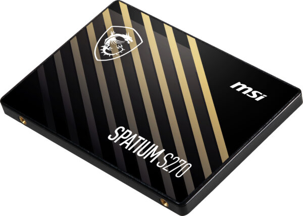 Disco SSD MSI Spatium S270 SATA 2.5 480GB 2.5" Serial ATA III 3D NAND SPATIUM-S270-SATA-2.5-480GB Disco MSI S270 SPATIUM-S270-SATA-2.5-480GB - Disco SSD MSI Spatium S270 SATA 2.5 480GB 2.5" Serial ATA III 3D NAND SPATIUM-S270-SATA-2.5-480GB