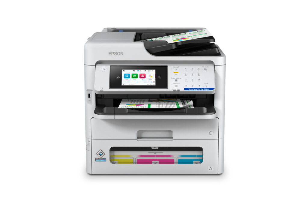 Impresora Multifuncional Epson WorkForce Pro EM-C800 a Color C11CK19301