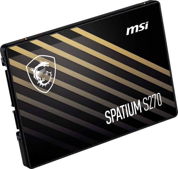 Disco SSD MSI Spatium S270 SATA 2.5 480GB 2.5" Serial ATA III 3D NAND SPATIUM-S270-SATA-2.5-480GB 1 fea2781874698811ffbb90b3c9d1ec795848cdee