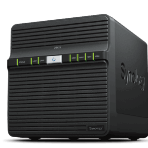 NAS Synology DiskStation DS423 de 4 bahías, Realtek RTD1619B, 2 GB DDR4, 2× 1GbE