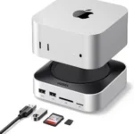Hub UGREEN para Mac mini M4 con bahía para SSD NVMe, 3 USB-A de 10 Gbps y lector SD 65487