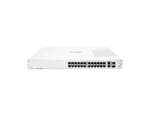 Switch Aruba Instant On 1960 24G 2XGT 2SFP+ JL806A 24 puertos Gigabit, uplinks 2 x 10GBASE-T y 2 x 10G SFP+ Switch Aruba Instant On 1960 24G 2XGT 2SFP+ JL806A 24 puertos Gigabit, uplinks 2 x 10GBASE-T y 2 x 10G SFP+