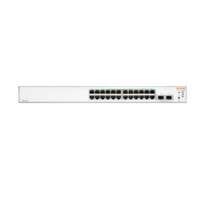 Switch Aruba Instant On 1830 24G 2SFP JL812A 24 puertos Gigabit, uplinks 2 x 1G SFP vista 2