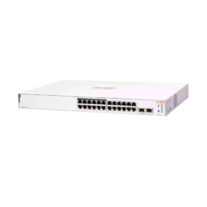 Switch Aruba Instant On 1830 24G 12p Class4 PoE 2SFP JL813A 24 puertos Gigabit (12 con PoE+) 195 W, uplinks 2 x 1G SFP vista 2