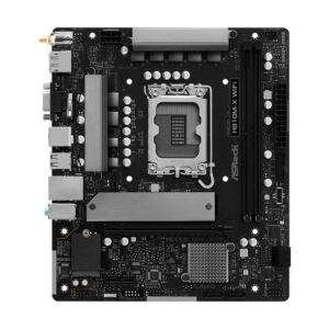 Placa madre ASRock H810M-X WiFi, chipset Intel H810, socket LGA1851, DDR5, Micro-ATX