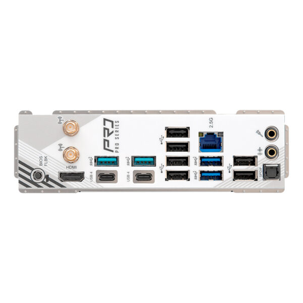 Placa madre ASRock X870 Pro RS WiFi, chipset AMD X870, socket AM5, DDR5 vista 2