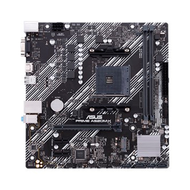 Placa madre ASUS PRIME A520M-K, chipset AMD A520, socket AM4, DDR4, Micro-ATX