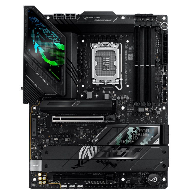 Placa madre ASUS ROG STRIX Z890-F GAMING WIFI, chipset Intel Z890, socket LGA1851, DDR5