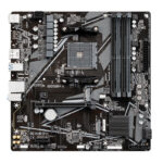 Placa madre Gigabyte B550M - Placa madre Gigabyte B550M K, chipset AMD B550, socket AM4, DDR4, ATX