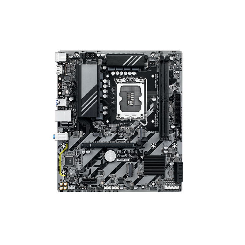 Placa madre Gigabyte B860M K, chipset Intel B860, socket LGA1851, DDR5, Micro-ATX