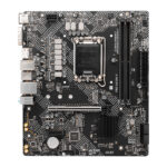 Placa madre MSI PRO H610M-G - Placa madre MSI PRO H610M-G, chipset Intel H610, socket LGA1700, DDR5, Micro-ATX