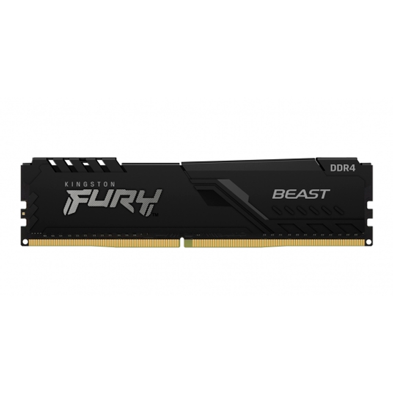 Memoria RAM Kingston Fury Beast 16 GB DDR4 3200 MHz CL16 DIMM para PC KF432C16BB1/16