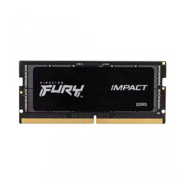 Memoria RAM Kingston Fury Impact CL38 - Memoria RAM Kingston Fury Impact 16 GB DDR5 4800 MHz CL38 SO-DIMM para laptop KF548S38IB-16