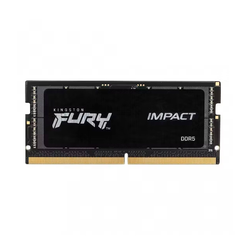 Memoria RAM Kingston Fury Impact 16 GB DDR5 4800 MHz CL38 SO-DIMM para laptop KF548S38IB-16