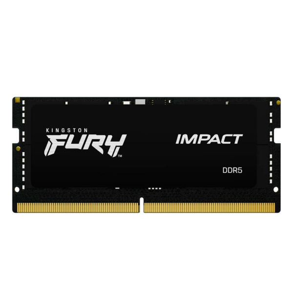 Memoria RAM Kingston Fury Impact 16 GB DDR5 5600 MHz CL40 SO-DIMM para laptop KF556S40IB-16 Memoria RAM Kingston Fury Impact CL40 - Memoria RAM Kingston Fury Impact 16 GB DDR5 5600 MHz CL40 SO-DIMM para laptop KF556S40IB-16
