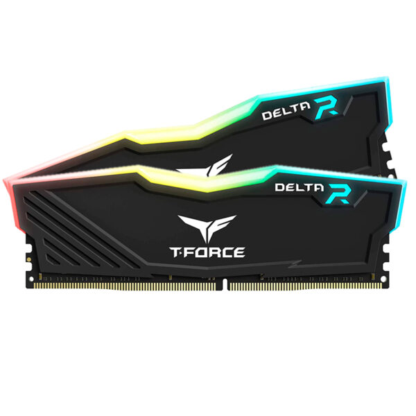Memoria RAM TeamGroup T-Force Delta RGB 16 GB (2x8 GB) DDR4 3600 MHz CL18 DIMM para PC TF3D416G3600HC18JDC01 Memoria RAM TeamGroup T-Force Delta CL18 - Memoria RAM TeamGroup T-Force Delta RGB 16 GB (2x8 GB) DDR4 3600 MHz CL18 DIMM para PC TF3D416G3600HC18JDC01