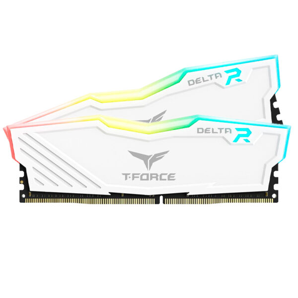 Memoria RAM TeamGroup T-Force Delta RGB 16 GB (2x8 GB) DDR4 3600 MHz CL18 DIMM para PC TF4D416G3600HC18JDC01 Memoria RAM TeamGroup T-Force Delta CL18 - Memoria RAM TeamGroup T-Force Delta RGB 16 GB (2x8 GB) DDR4 3600 MHz CL18 DIMM para PC TF4D416G3600HC18JDC01
