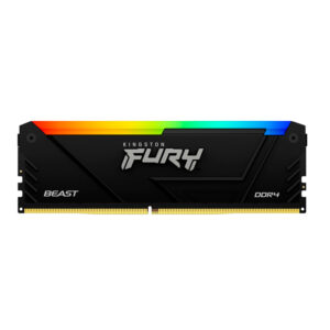 Memoria RAM Kingston Fury Beast RGB 16 GB DDR4 3200 MHz CL16 DIMM para PC KF432C16BB2A/16