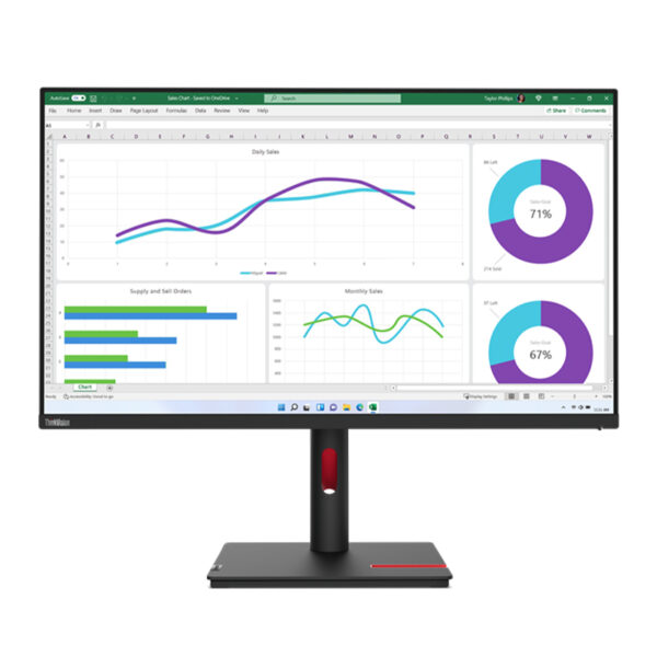 Monitor Lenovo ThinkVision T32h-30, 31.5" WLED IPS, HDMI x1/DP x1/USB-C x1/USB-A x4/RJ-45 63D3GAR1LA Monitor Lenovo ThinkVision T32h-30 - Monitor Lenovo ThinkVision T32h-30, 31.5" WLED IPS, HDMI x1/DP x1/USB-C x1/USB-A x4/RJ-45 63D3GAR1LA