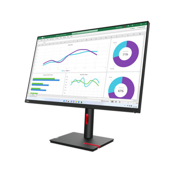 Monitor Lenovo ThinkVision T32h-30, 31.5" WLED IPS, HDMI x1/DP x1/USB-C x1/USB-A x4/RJ-45 63D3GAR1LA 1 Monitor Lenovo ThinkVision T32h-30, 31.5" WLED IPS, HDMI x1/DP x1/USB-C x1/USB-A x4/RJ-45 63D3GAR1LA vista 2