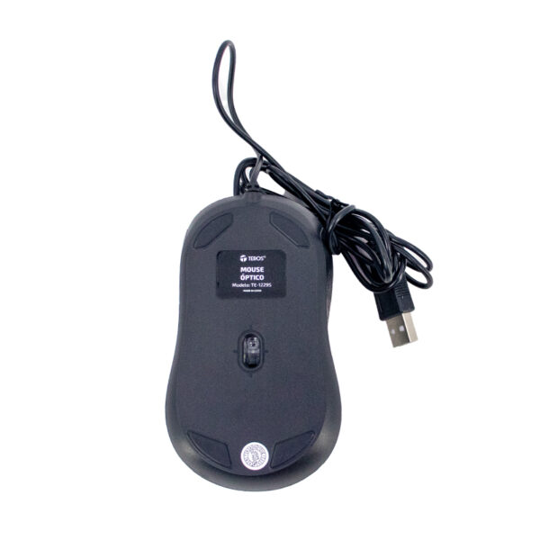 Mouse alámbrico TEROS TE-1229S, 2000 DPI, USB 1 Mouse alámbrico TEROS TE-1229S, 2000 DPI, USB vista 2