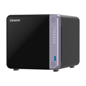 Servidor NAS QNAP TS-432X-4G, ARM AL524 4C/2GHz, 4GB RAM SODIMM, Bahias: 4x3.5" SATA TS-432X-4G-US