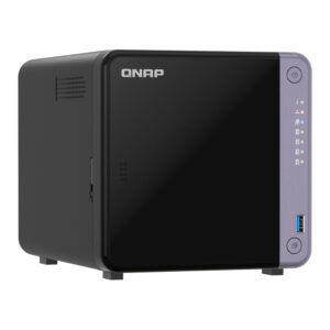 Servidor NAS QNAP TS-432X-4G, ARM AL524 4C/2GHz, 4GB RAM SODIMM, Bahias: 4x3.5" SATA TS-432X-4G-US vista 2