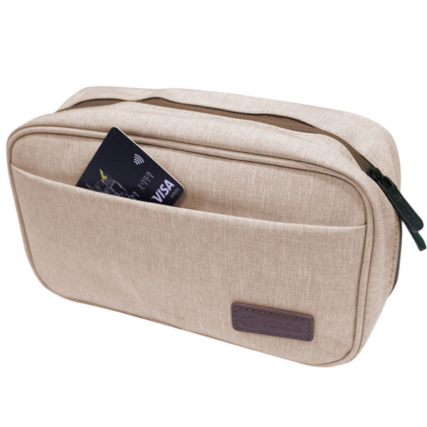 Cartuchera / Estuche / Organizador / Portacables TEROS TE-ACS9015BG, Beige 2 Cartuchera / Estuche / Organizador / Portacables TEROS TE-ACS9015BG, Beige vista 3