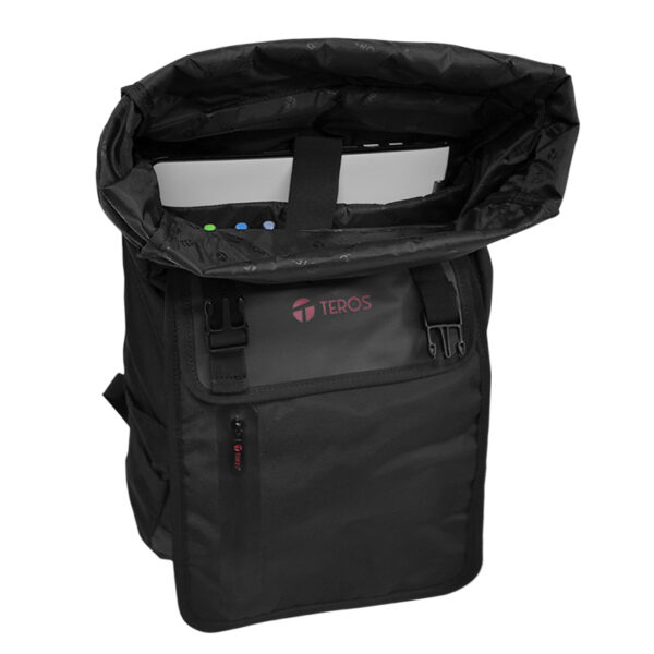 Backpack TEROS Gamer Vision TE-ACS9018BK, para Notebooks de hasta 15.6", Negro 2 Backpack TEROS Gamer Vision TE-ACS9018BK, para Notebooks de hasta 15.6", Negro vista 3
