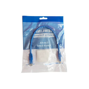 Patch cord Cat6A 1 pie azul Newlink, código NUEVO-17701BL vista 2