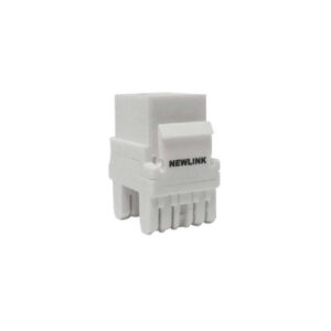 Keystone jack Cat6A 100 type gris Newlink, código NUEVO-3667704
