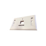 Wall plate 1 puerto Newlink, código NUEVO-4000001