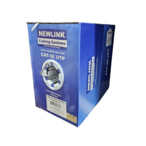Cable UTP CAT5E interior CM 4 pares 24AWG gris, 305 m UL Newlink, código NUEVO-9805741
