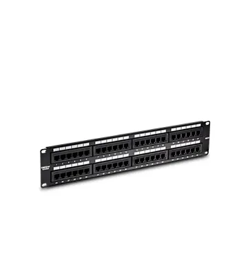 Patch panel TRENDnet de 24 puertos Cat6 | TC-P24C6 3 Patch panel TRENDnet de 24 puertos Cat6 | TC-P24C6 – vista 4