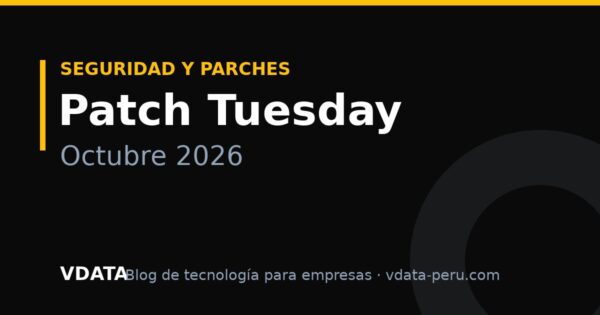 Patch Tuesday octubre 2026: más de 1,400 fallas y un día cero en Windows