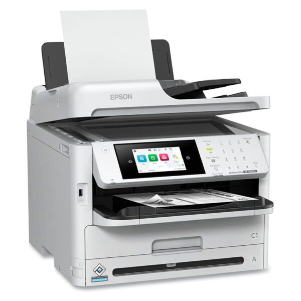 Impresora multifuncional EPSON WF-M5899, Imprime / Escanea / Copia / Fax / Lan / WiFi C11CK76301 vista 2