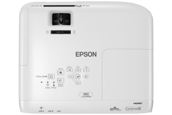 Proyector Epson PowerLite X49 3LCD XGA 3600 Lúmenes V11H982020 1 Proyector Epson PowerLite X49 3LCD XGA 3600 Lúmenes V11H982020