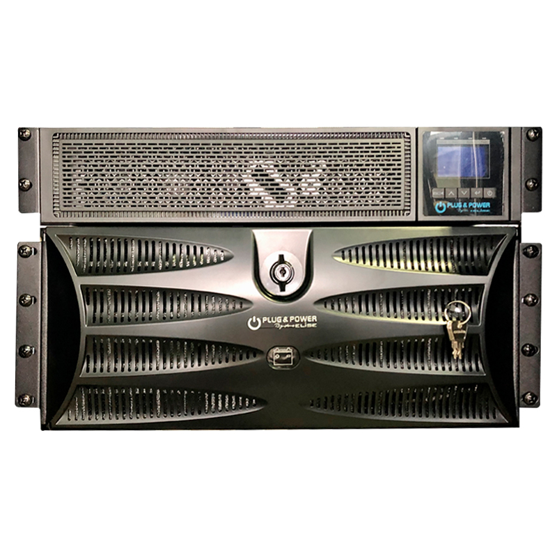 UPS On Line Rack/Tower (URT) PLUG & POWER, 10000VA / 10000W, 230V, USB, RS-232 (DB-9) URT-10K-G2-6U-16B-B
