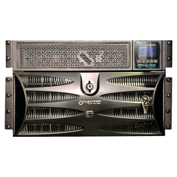 UPS On Line Rack/Tower (URT) PLUG & POWER, 10000VA / 10000W, 230V, USB, RS-232 (DB-9) URT-10K-G2-6U-16B-B 1 UPS On Line Rack/Tower (URT) PLUG & POWER, 10000VA / 10000W, 230V, USB, RS-232 (DB-9) URT-10K-G2-6U-16B-B vista 2