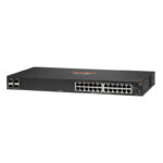 Switch Aruba CX 6000 R8N88A - Switch Aruba CX 6000 24G 4SFP R8N88A 24 puertos Gigabit, uplinks 4 x 1G SFP