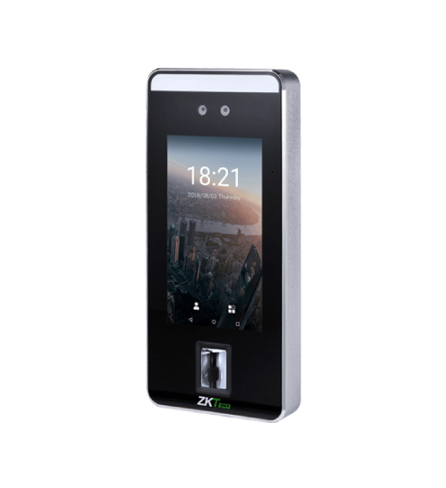 ZKTeco SpeedFace-V5L/ID terminal biométrico facial de control de acceso y asistencia